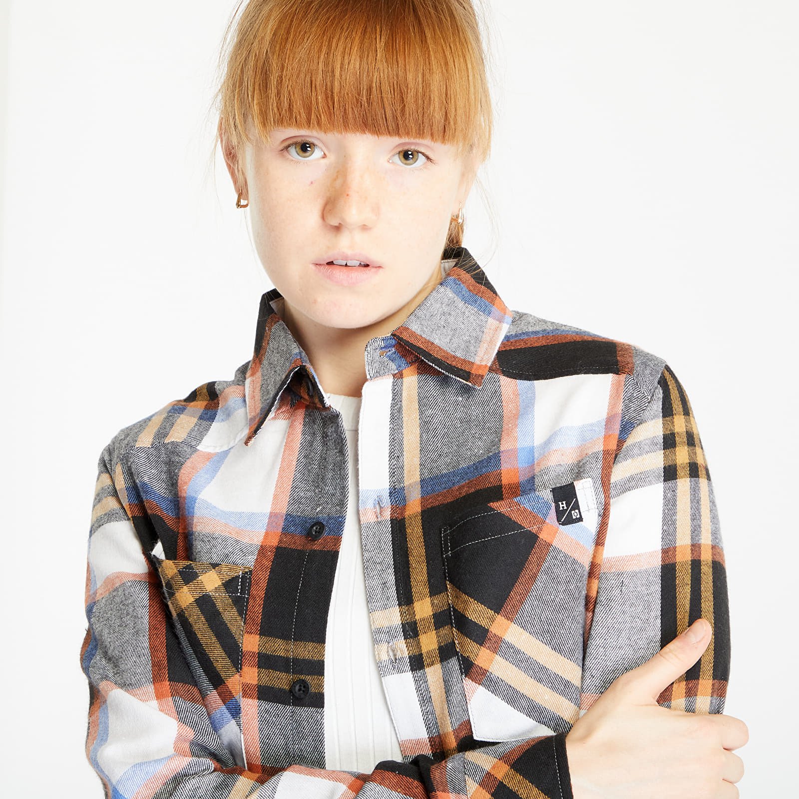 Särgid Horsefeathers Karla Shirt Rust