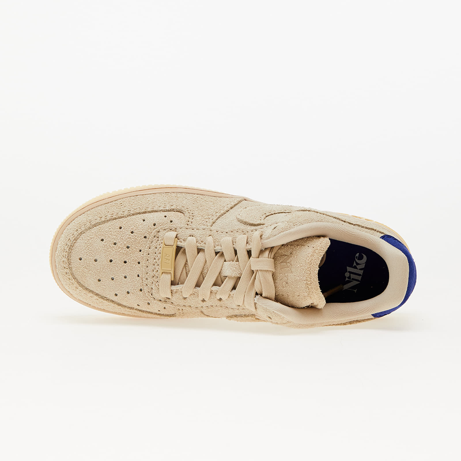 Sneakers und Schuhe für Frauen Nike W Air Force 1 '07 LX Grain/ Grain-Deep Royal Blue-Polar