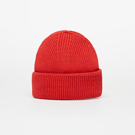 Hats Urban Classics Knitted Wool Beanie Huge Red | Queens