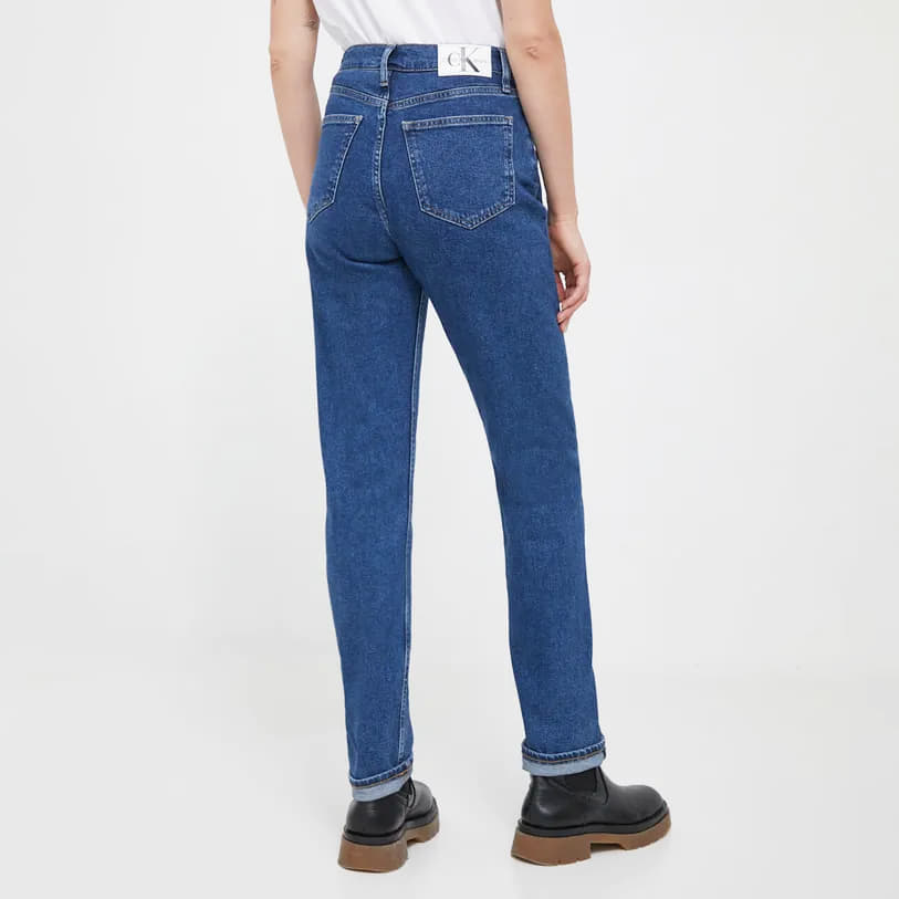 Pants CALVIN KLEIN JEANS Authentic Slim Straight Blue