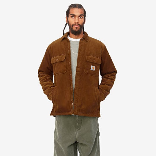 Carhartt WIP Whitsome Shirt Jac Deep H Brown | Queens