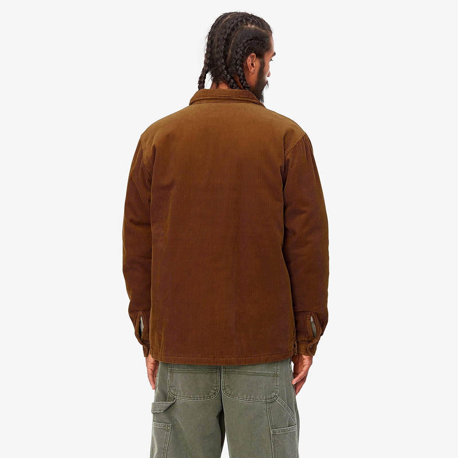 Carhartt WIP Whitsome Shirt Jac Deep H Brown | Queens