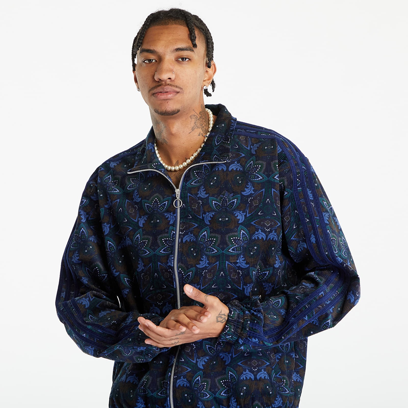 Jackets adidas Corduroy Track Top Multicolor | Queens