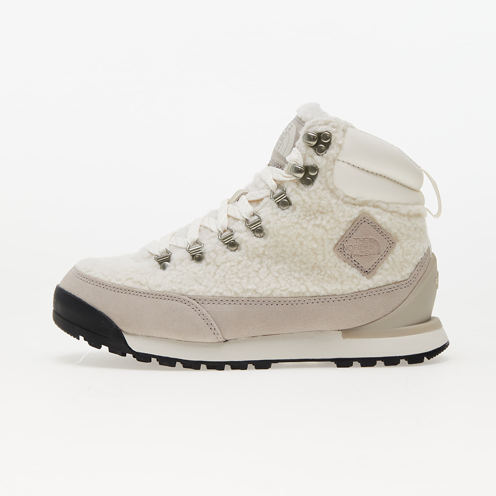 Sneakers und Schuhe für Frauen The North Face Back-To-Berkeley Iv High Pile Gardenia White/ Silvergrey