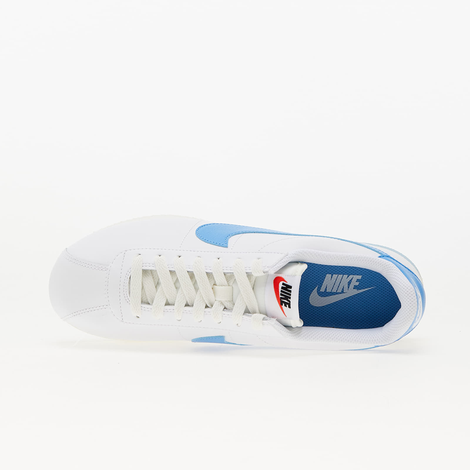 Sieviešu kedas un apavi Nike Cortez White/ University Blue-Sail-Team Orange