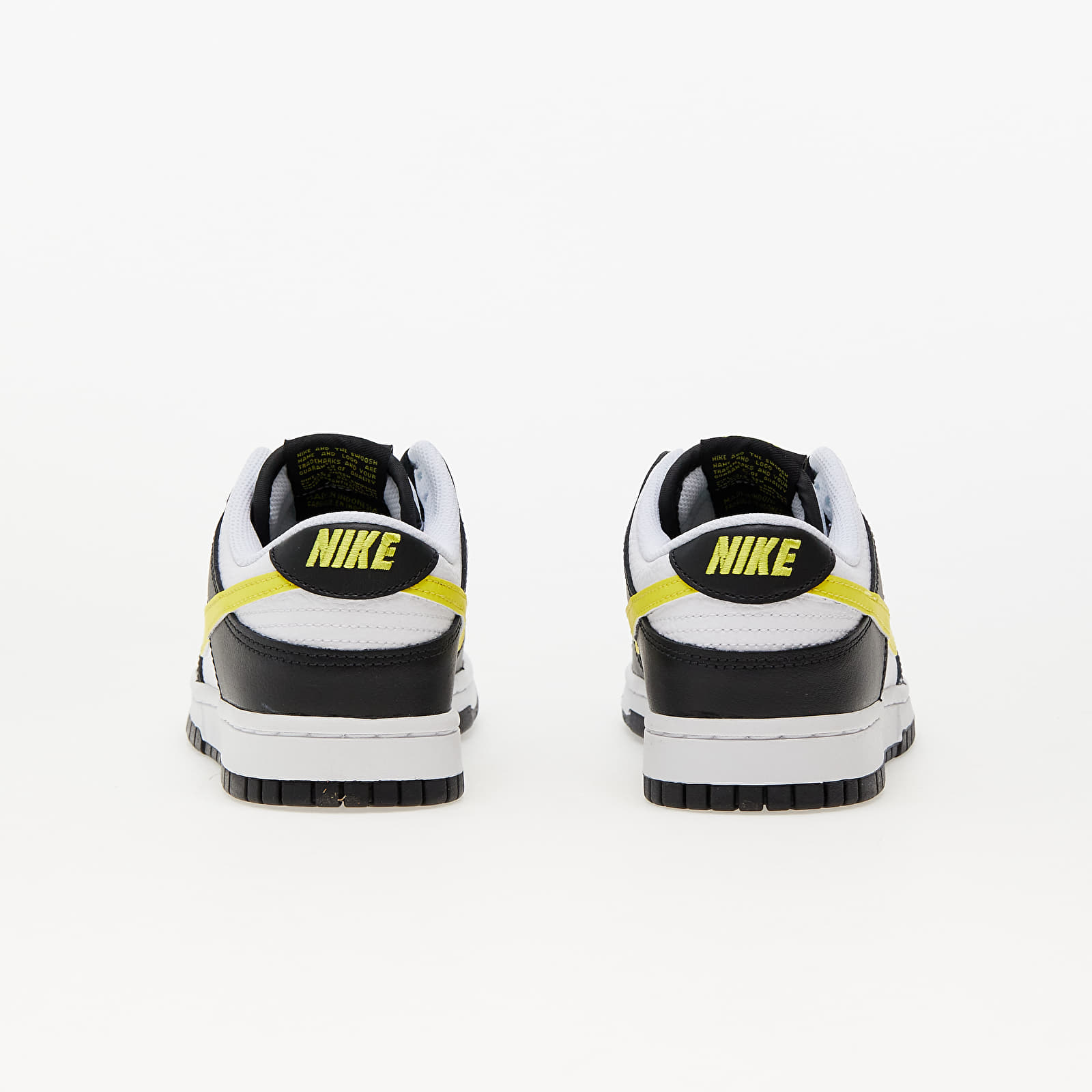 Pánské tenisky a boty Nike Dunk Low Black/ Opti Yellow-White