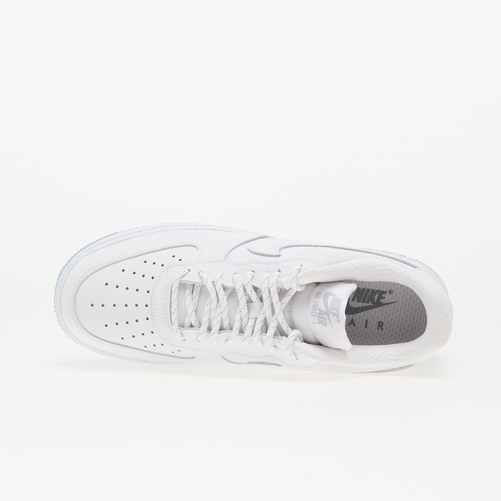 Zapatillas Hombre Nike Air Force 1 '07 White/ White-Reflect Silver