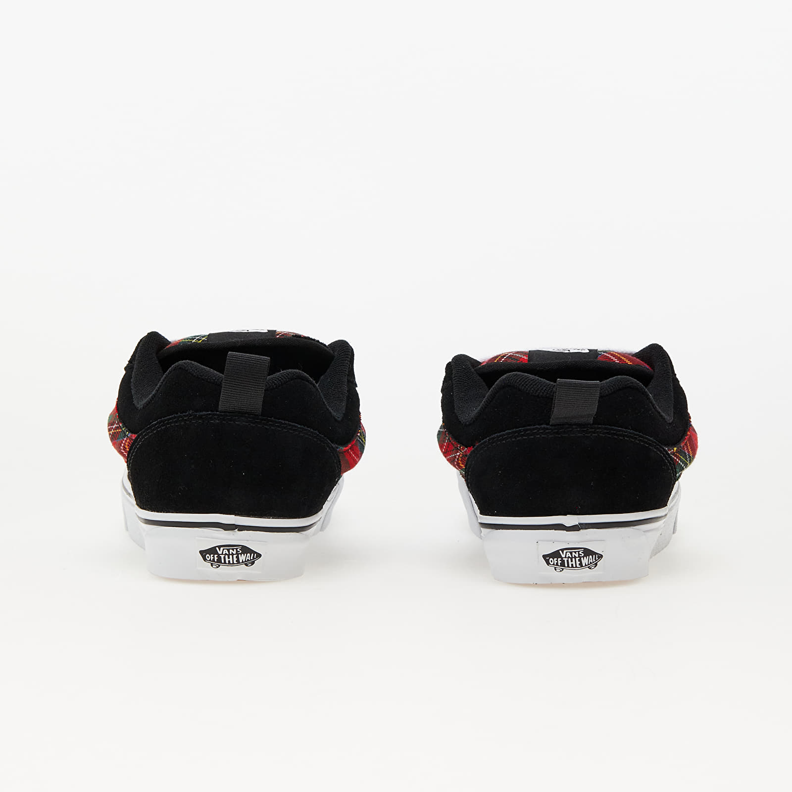 Men's sneakers and shoes Vans Knu Skool Rave Plaid Black/ Plaid