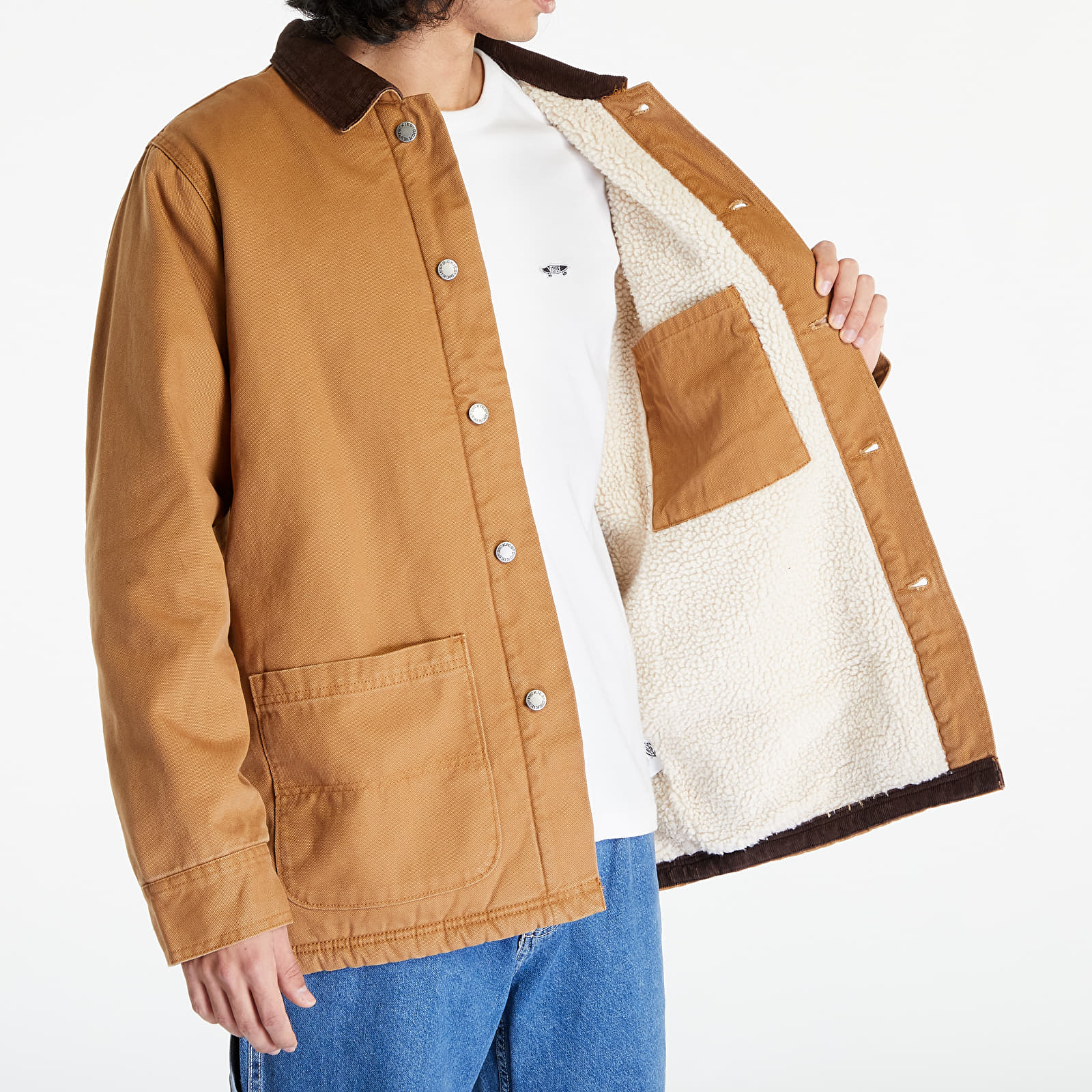 Lined chore jacket shop