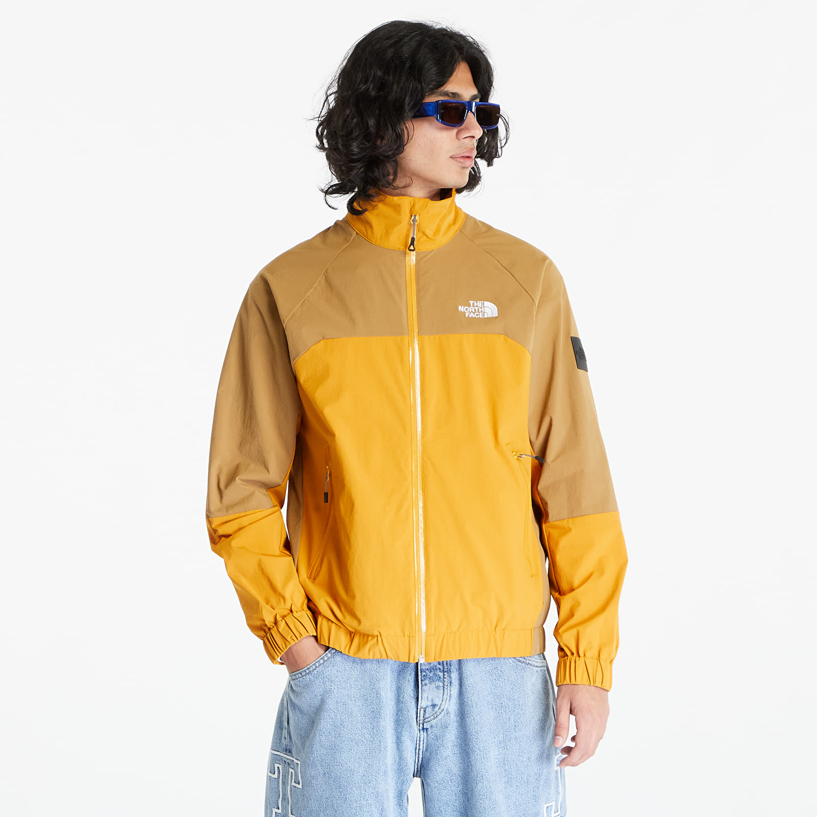 Větrovky The North Face Nse Shell Suit Top Citrine Yellow/ Utility Brown