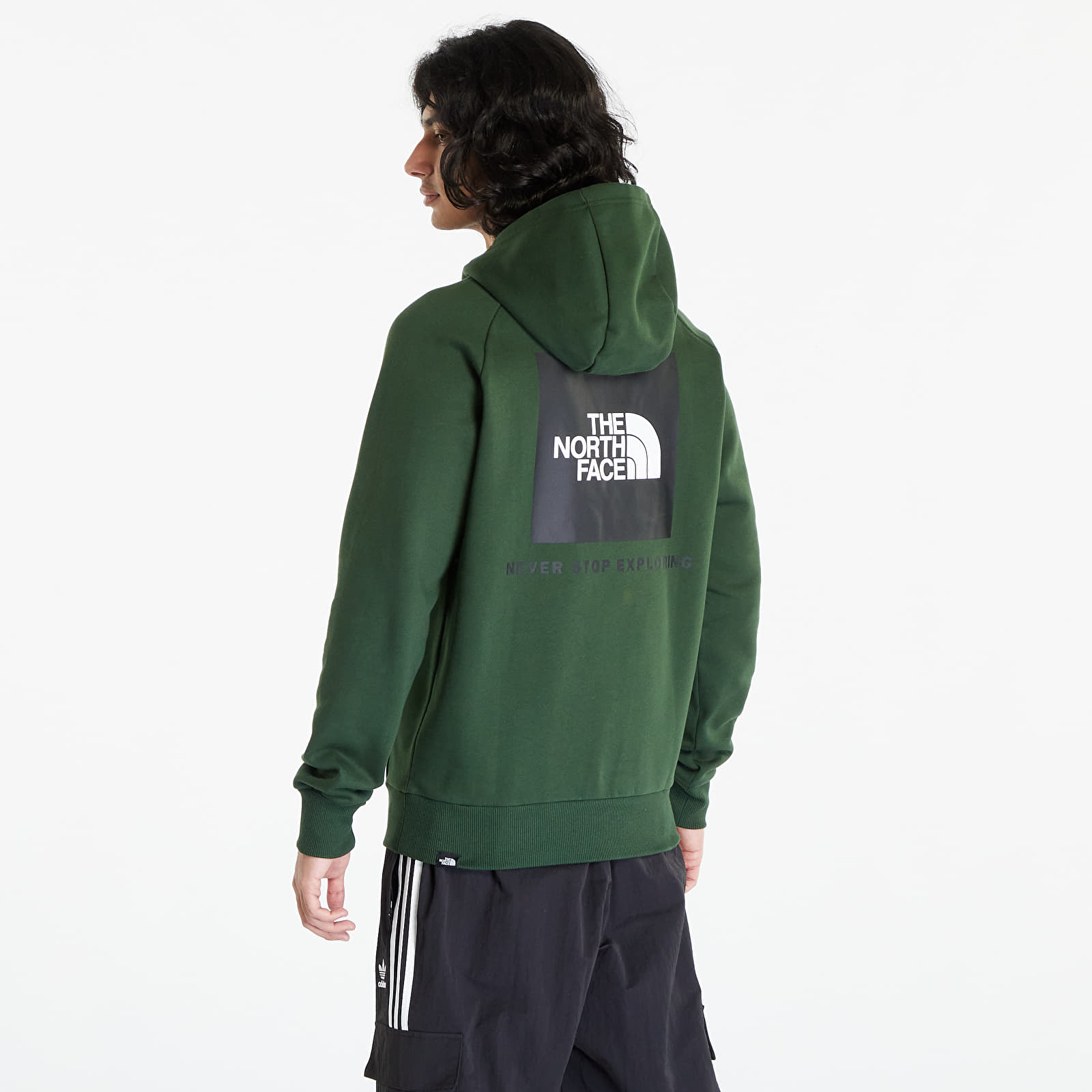 Hoodies and sweatshirts The North Face Raglan Redbox Hoodie Pine Needle Queens