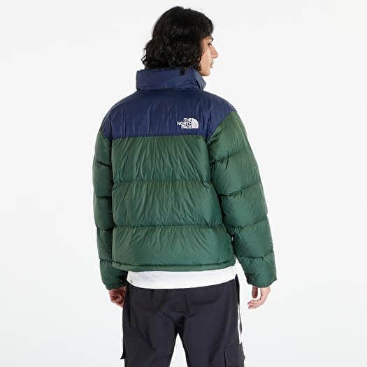 Navy north face nuptse hot sale