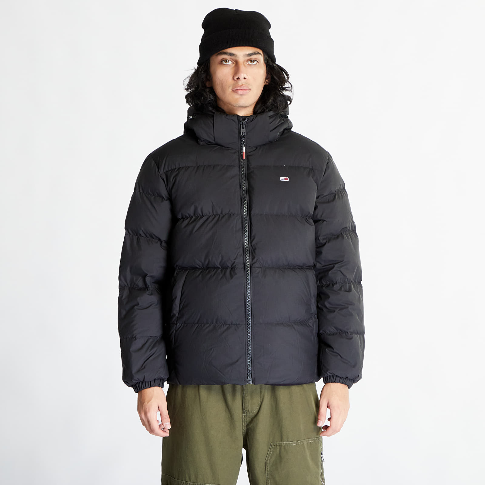 Tommy jeans black deals iris essential down jacket