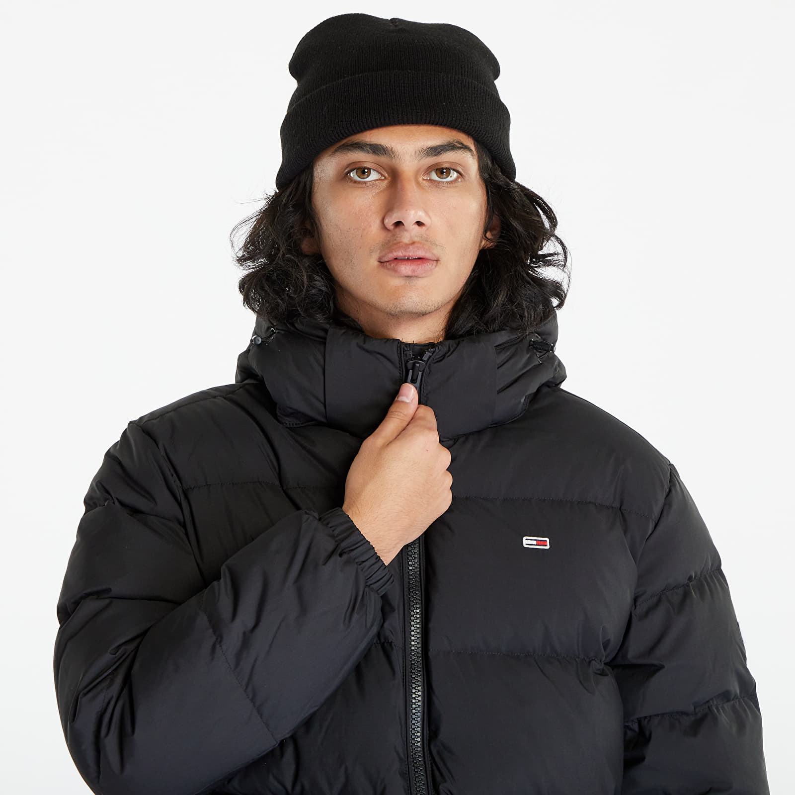 Jackets TOMMY JEANS Essential Down Jacket Black