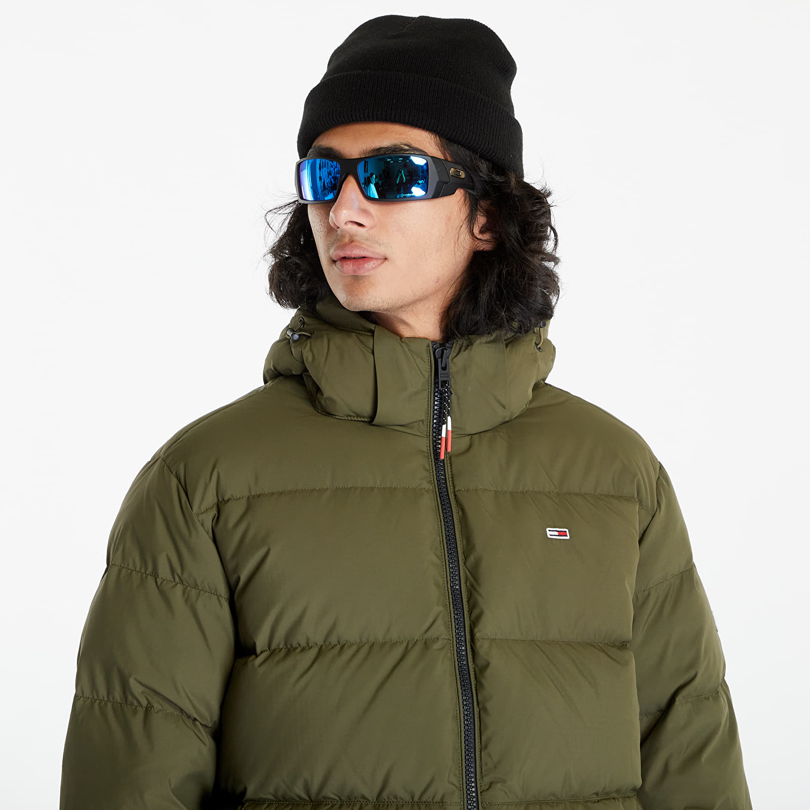 Jachetă TOMMY JEANS Essential Down Jacket Green - 1 | YEO