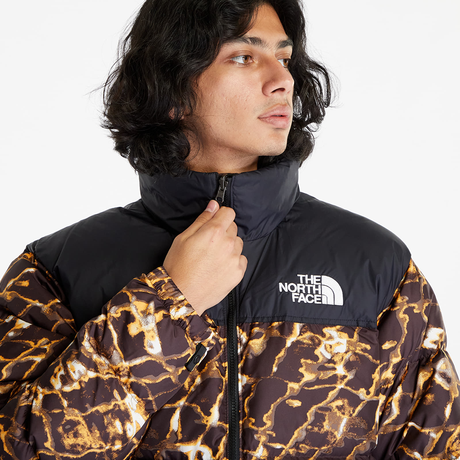 Jackets The North Face M 1996 Retro Nuptse Jacket Coal Brown Wtrdstp/ TNF Black