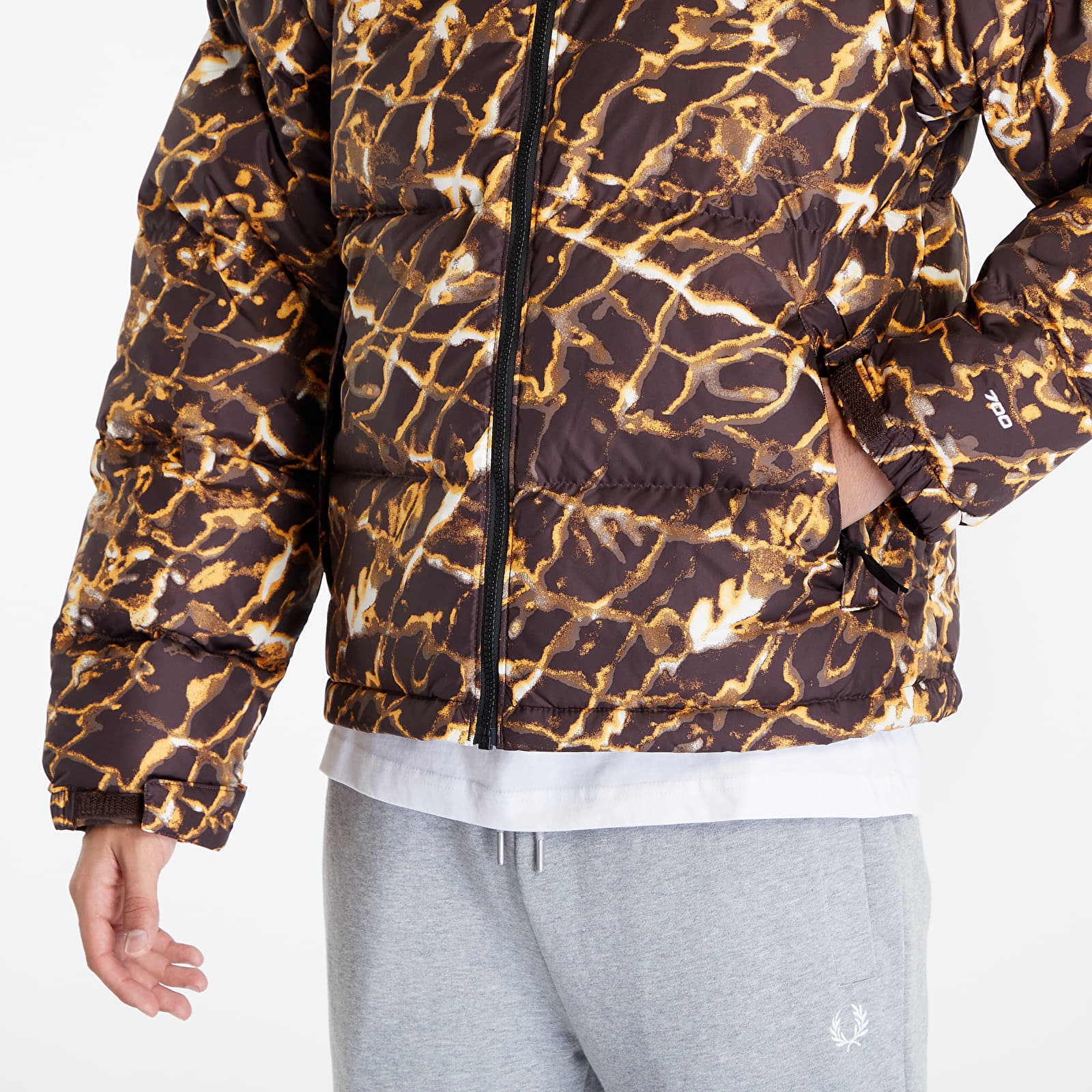 Jackets The North Face M 1996 Retro Nuptse Jacket Coal Brown Wtrdstp/ TNF Black
