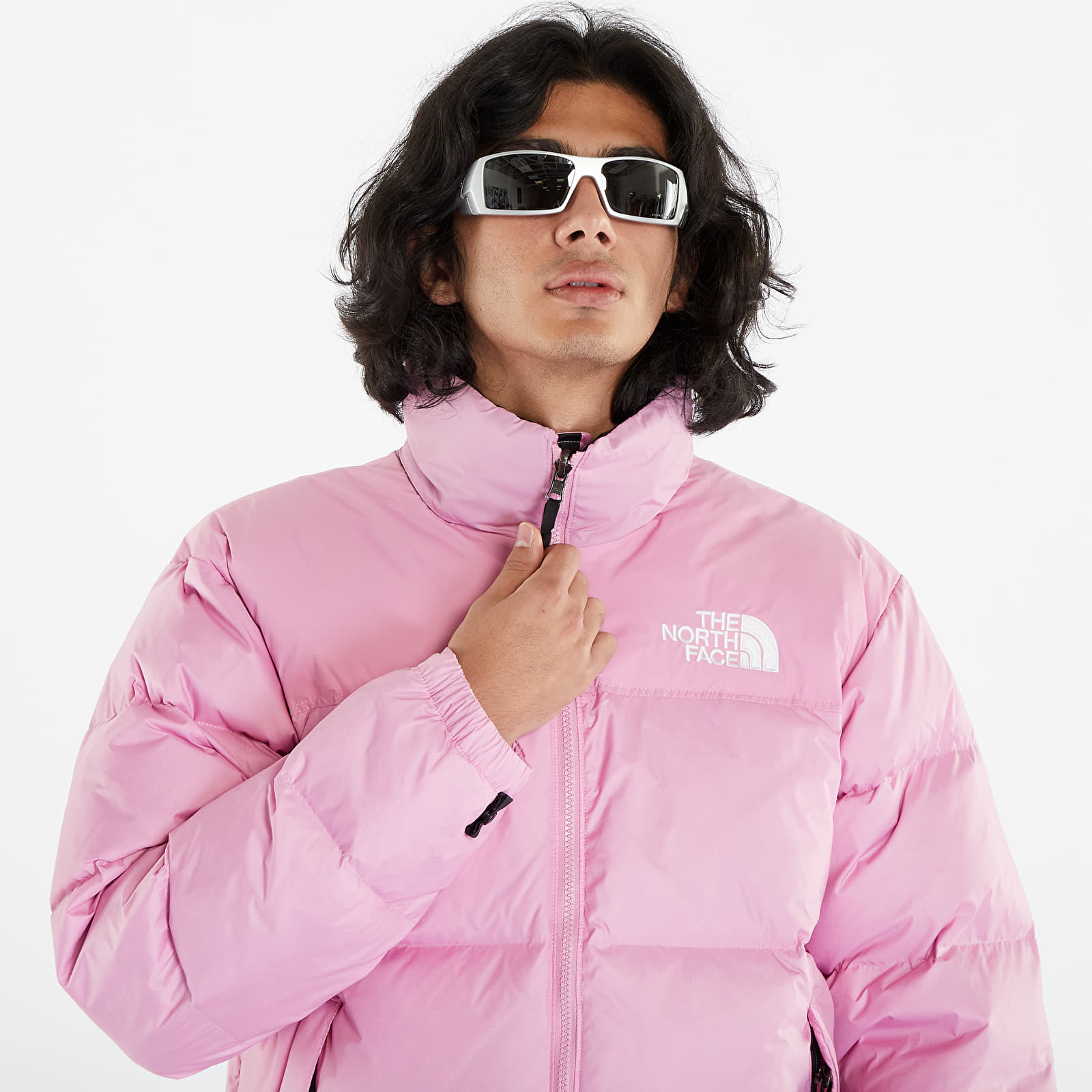 The north face sales nuptse pink