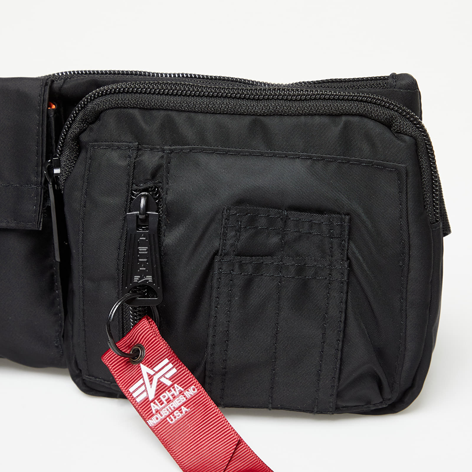 Kidney Packs Alpha Industries Crew Utility Bag Black