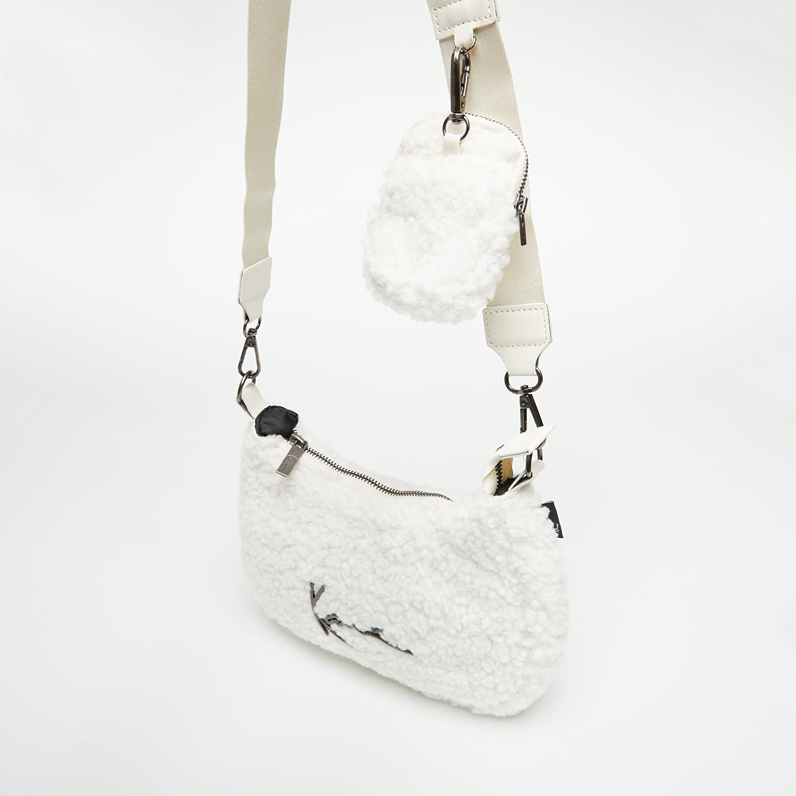 Bolsos Karl Kani Signature Teddy Hand Bag Cream
