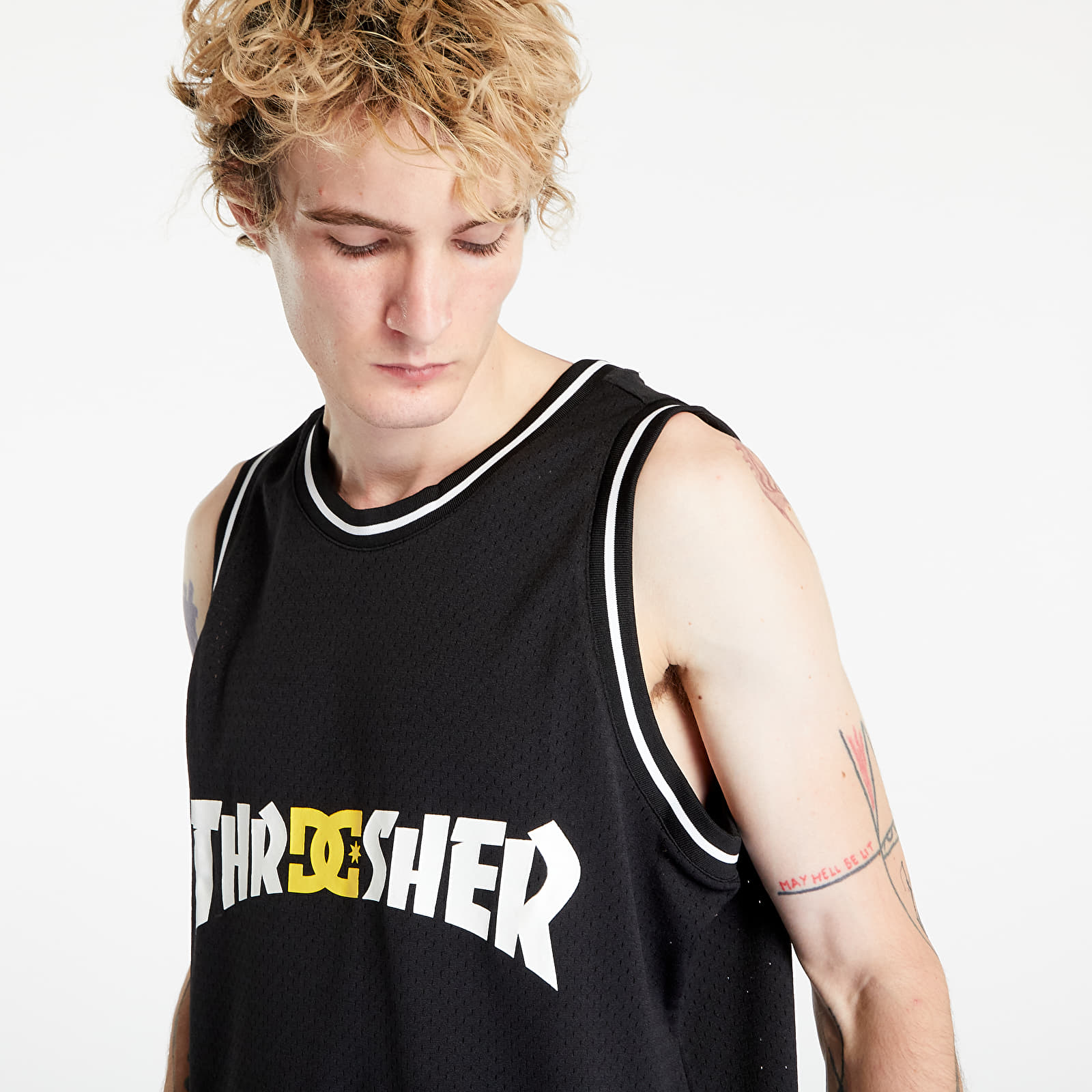 Jersey DC x Thrasher Jersey Black - 1 | YEO