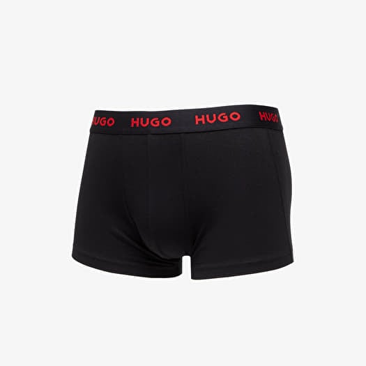 Boxershorts Hugo Boss Logo Waistband Stretch Trunks 3 Pack Multi