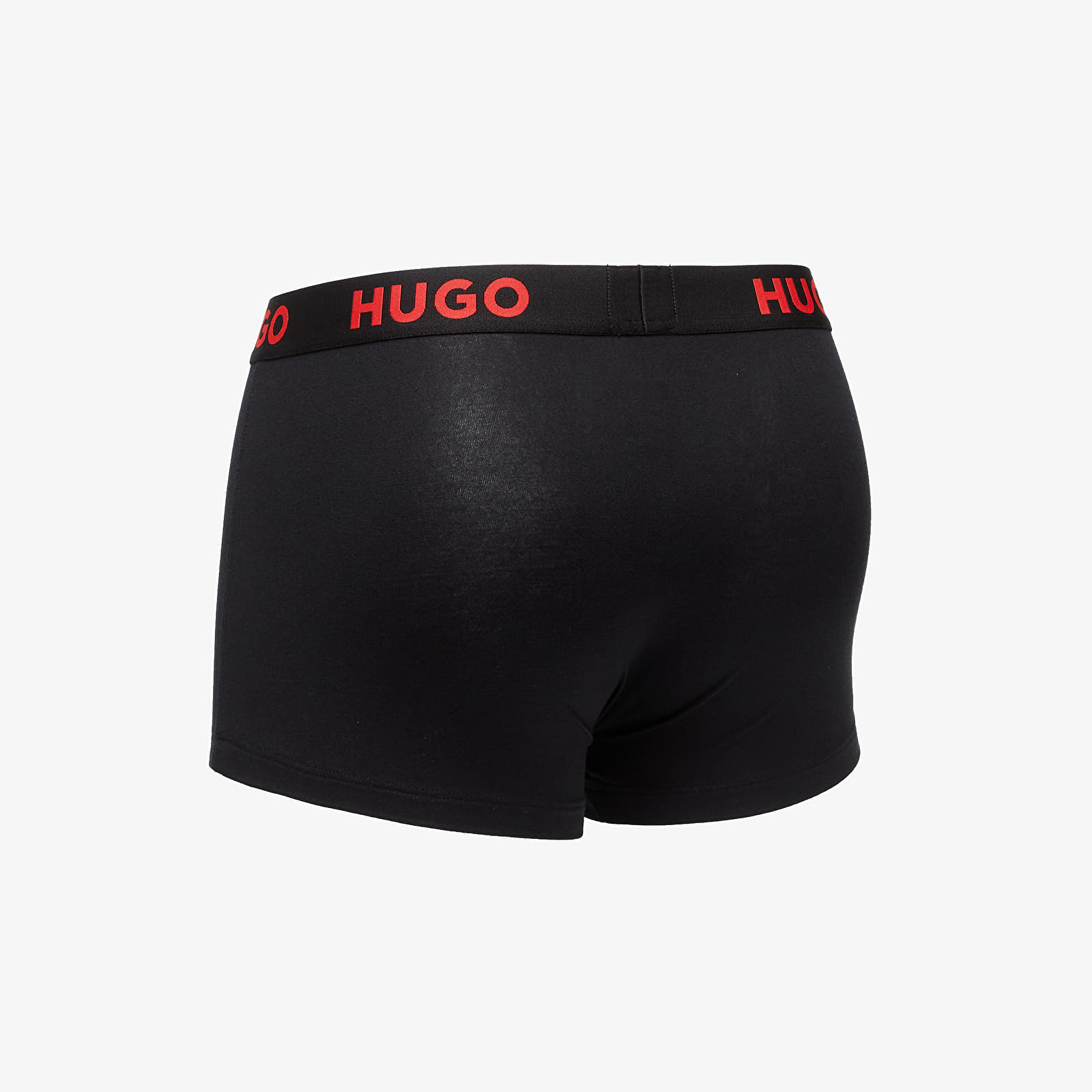 Calzoncillos de boxer Hugo Boss Logo-Waistband Stretch Trunks 3-Pack Black