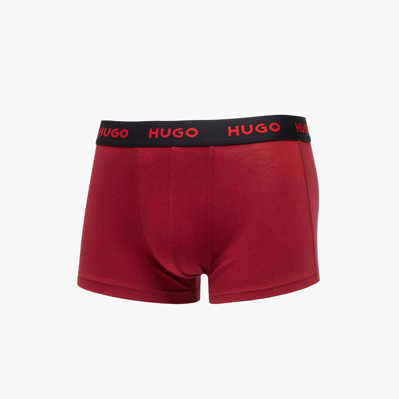 Boksershorts Hugo Boss Logo-Waistband Trunks 3-Pack Black/ Blue/ Red