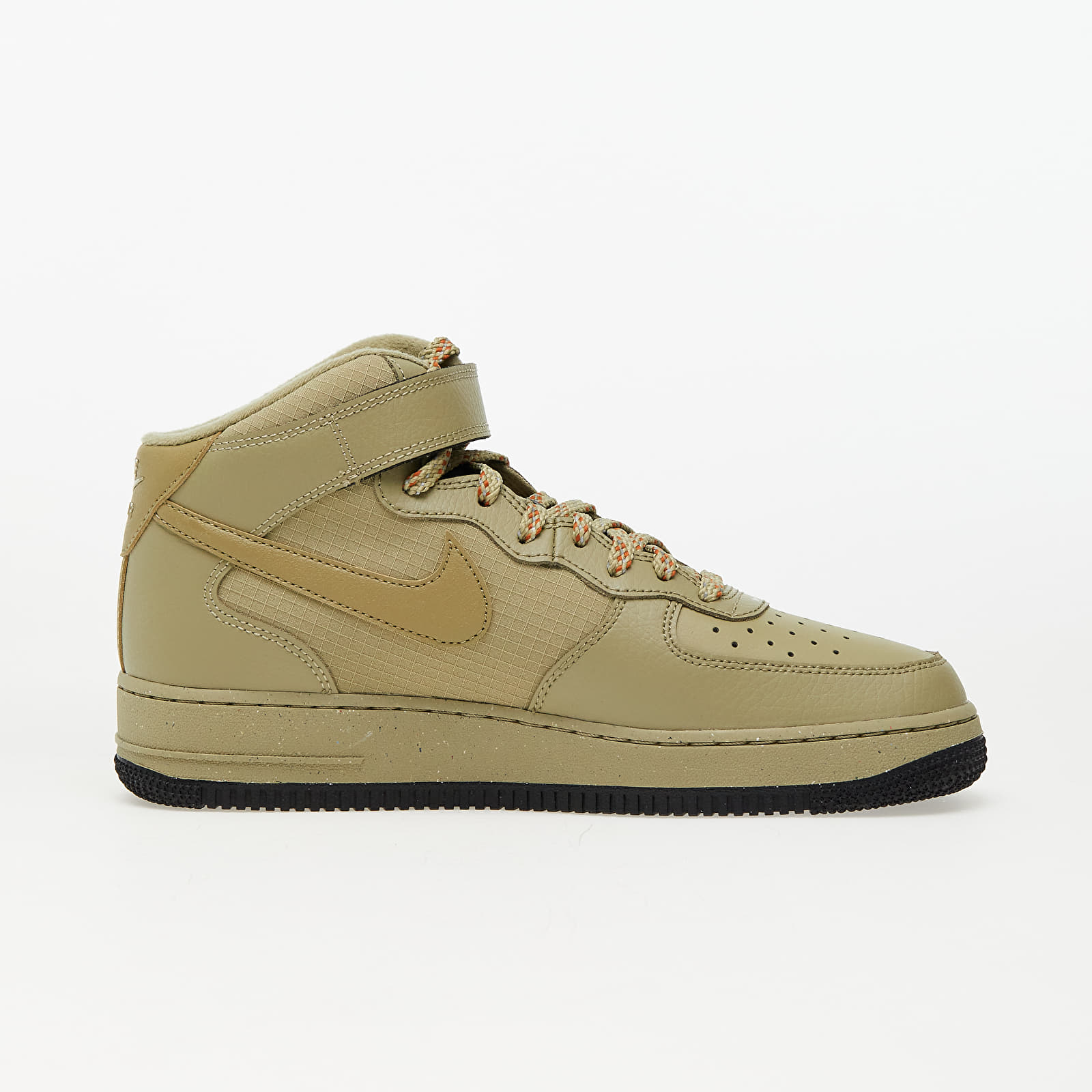 Men's sneakers and shoes Nike Air Force 1 Mid '07 Neutral Olive/ Neutral Olive-Black