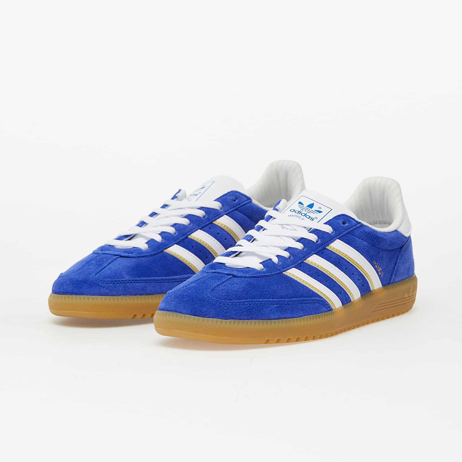 Männer adidas Hand 2 Semi Lucid Blue/ Ftw White/ Mate Gold