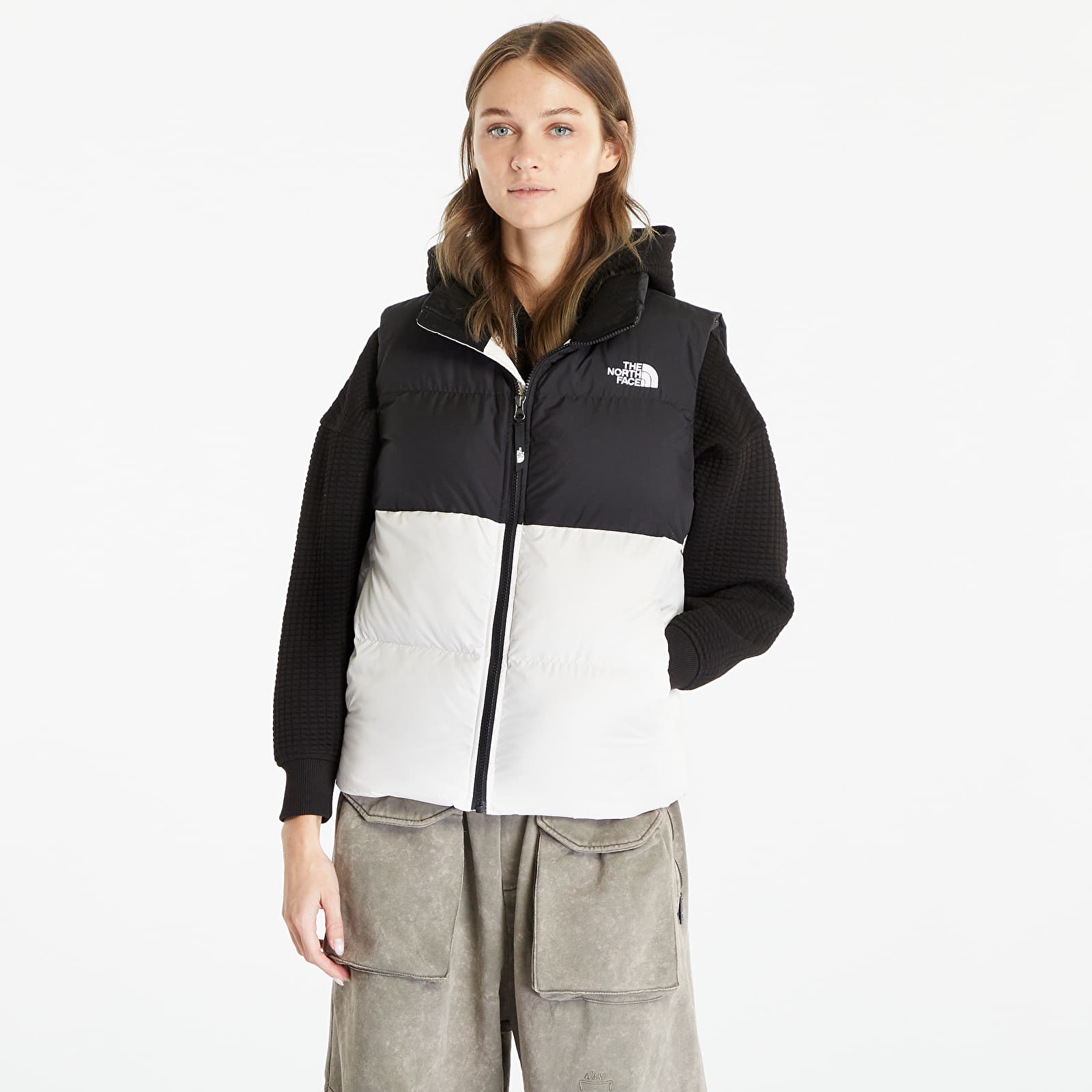 Chalecos The North Face Saikuru Vest Gardenia White/ TNF Black