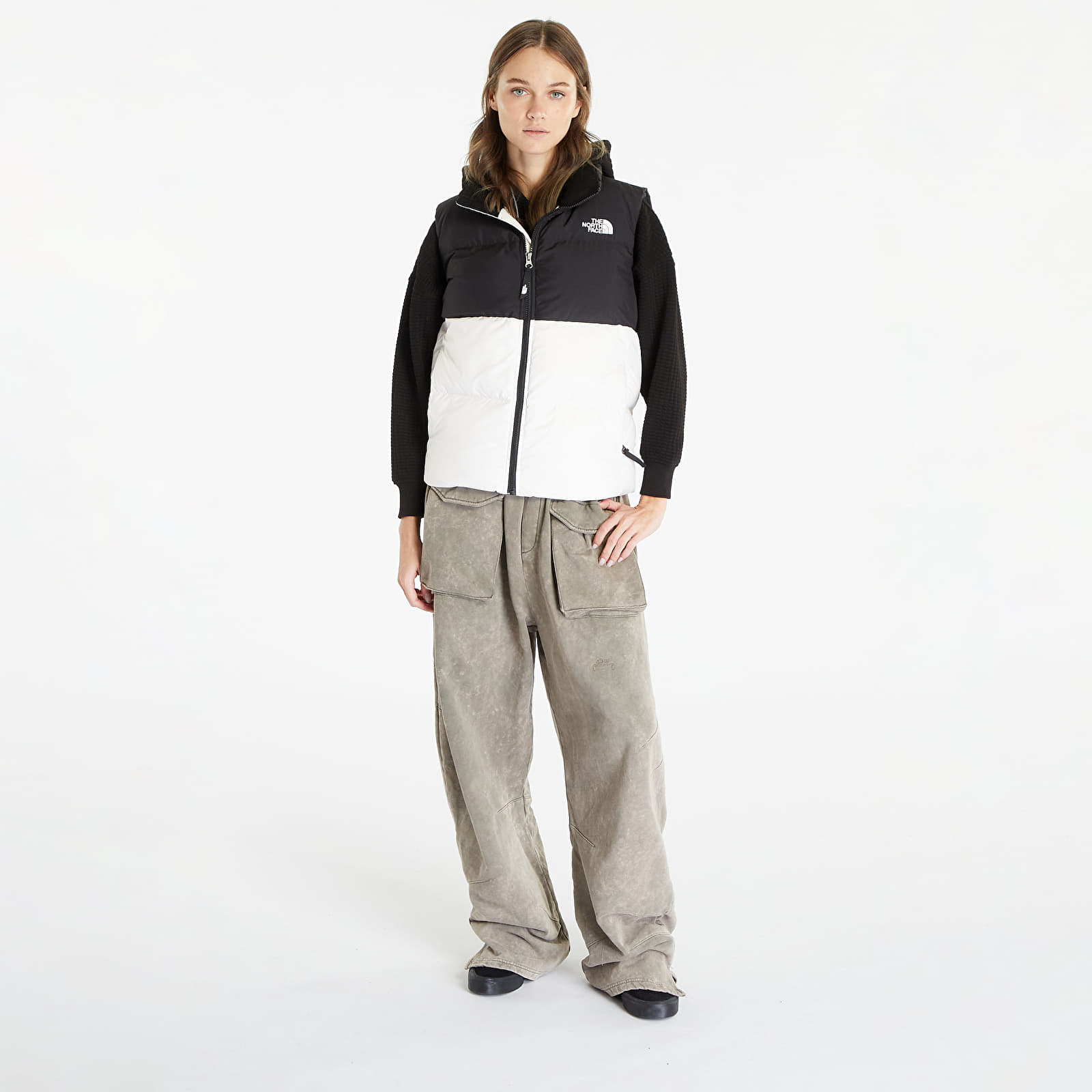 Chalecos The North Face Saikuru Vest Gardenia White/ TNF Black