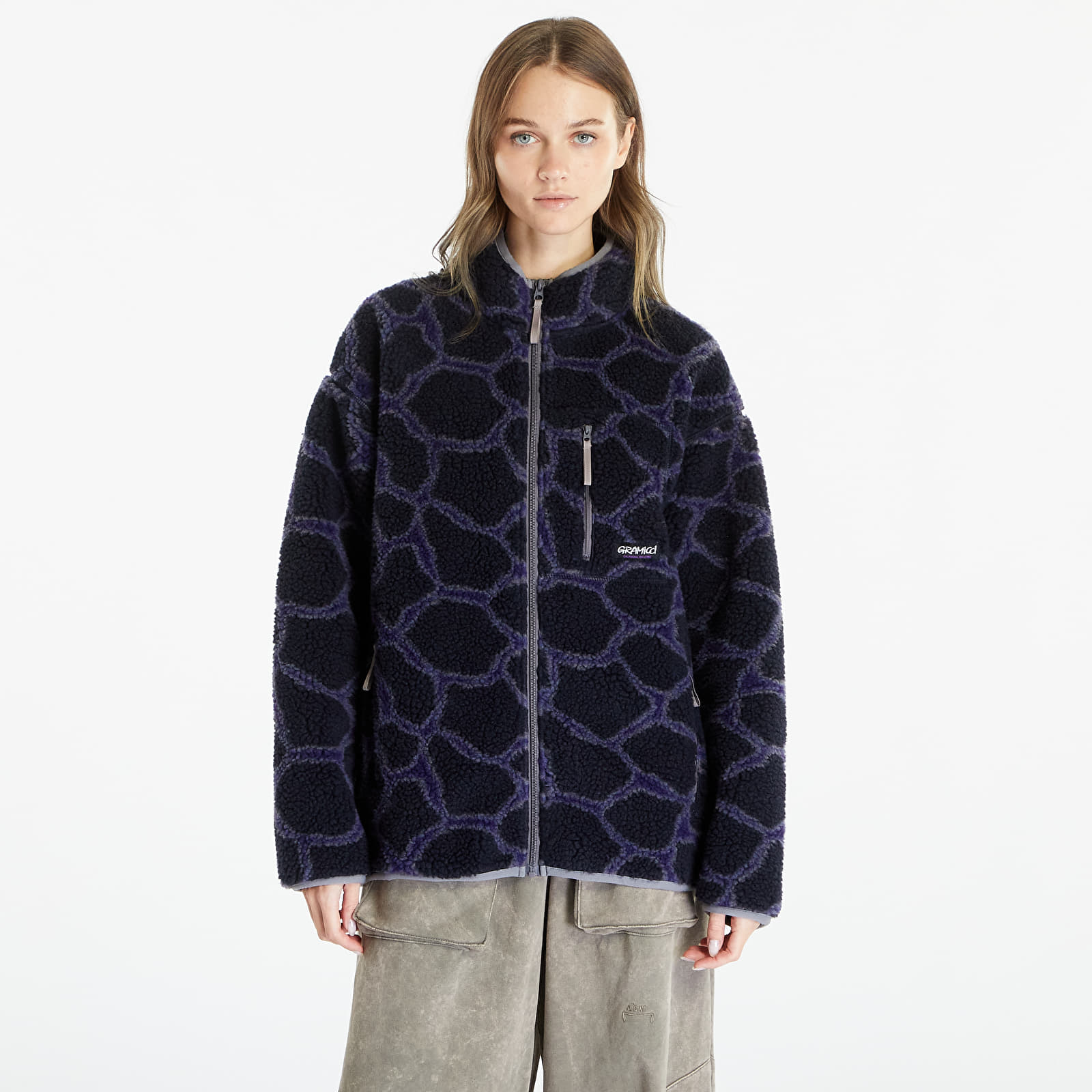 Casacos Gramicci Sherpa Jacket UNISEX Agate Navy