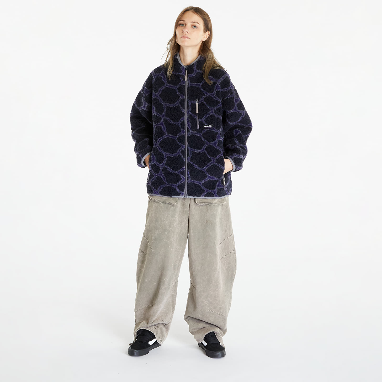 Casacos Gramicci Sherpa Jacket UNISEX Agate Navy