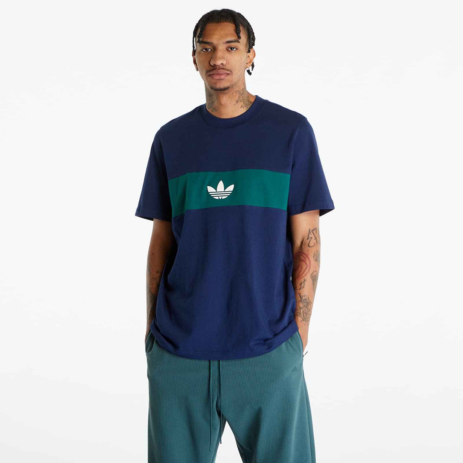 T-krekli adidas Originals Ny Tee Night Indigo