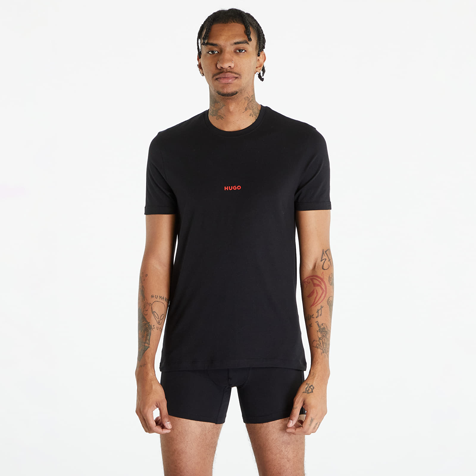 Tricou Hugo Boss T-Shirt & Boxer Brief Black