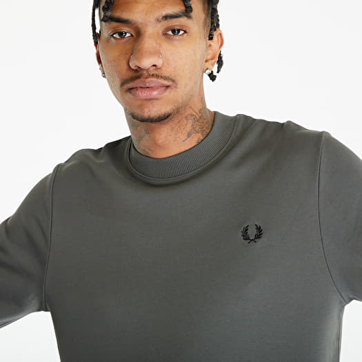 Hoodies and sweatshirts FRED PERRY Crew Neck Sweatshirt Field