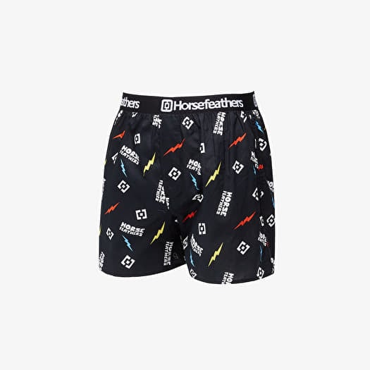 Broek Horsefeathers Frazier Boxer Shorts Black/ Ignite Print