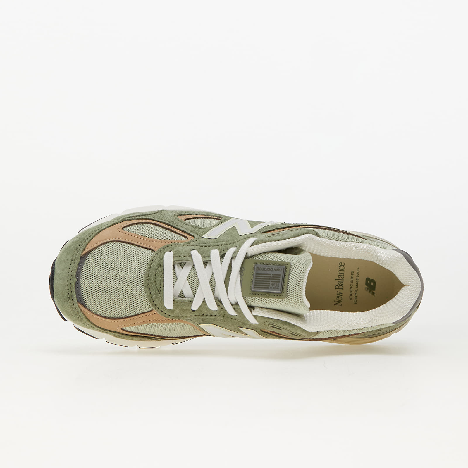 Turnschuhe und Schuhe für Männer New Balance 990 V4 Made in USA Olive