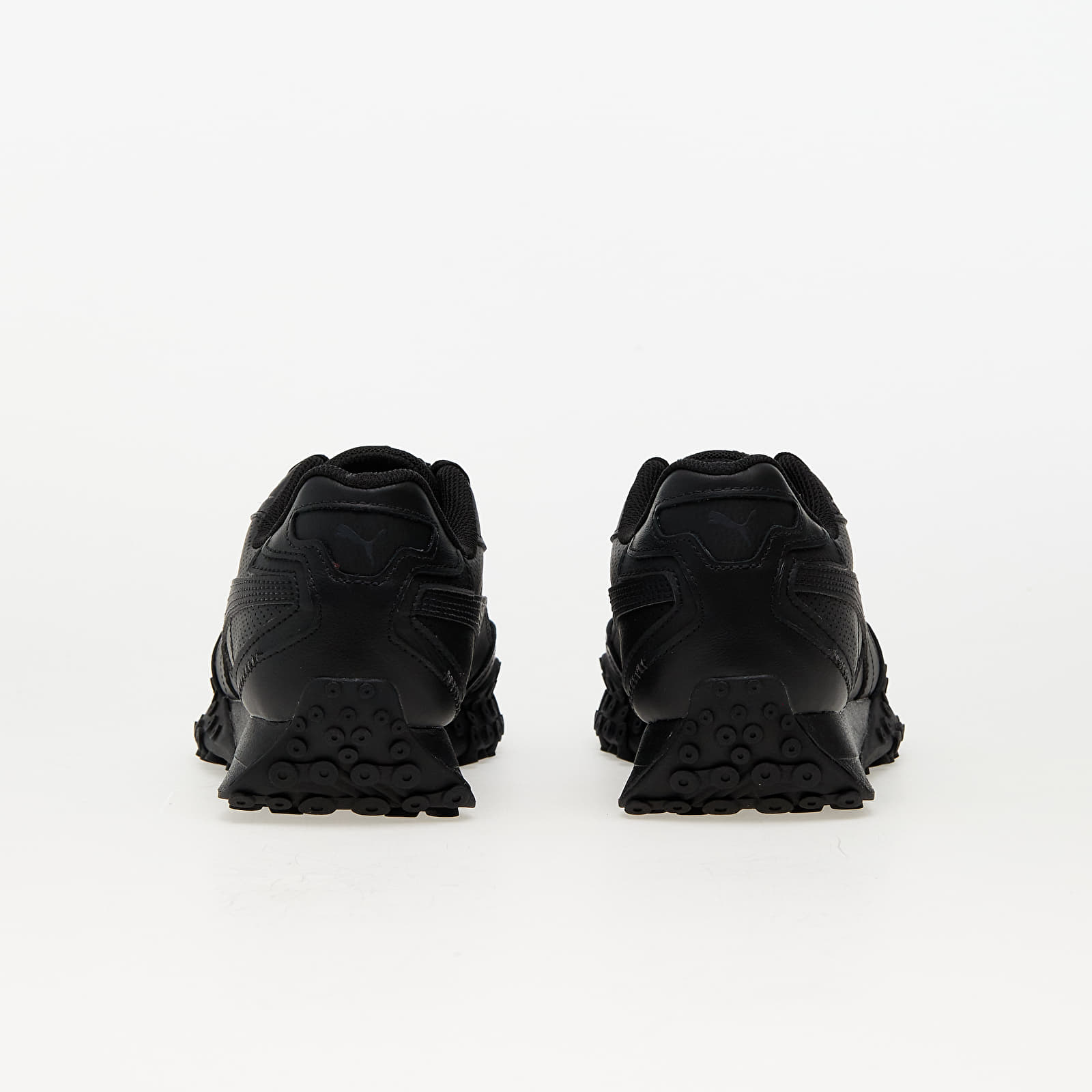 Vīriešu čības un apavi Puma Blktop Rider Leather Black