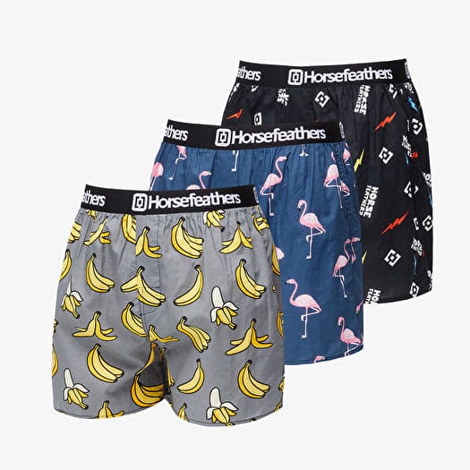 Kufry Horsefeathers Frazier 3-Pack Boxer Shorts Multicolor/ Bundle 6