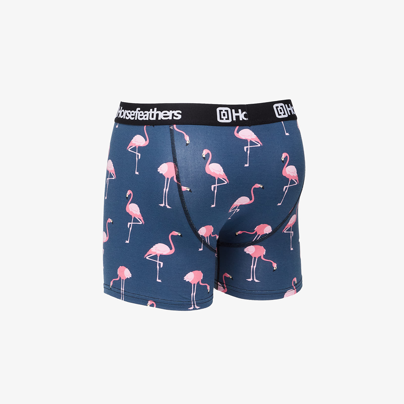 Boksersortsid Horsefeathers Sidney Boxer Shorts Blue/ Flamingos Print