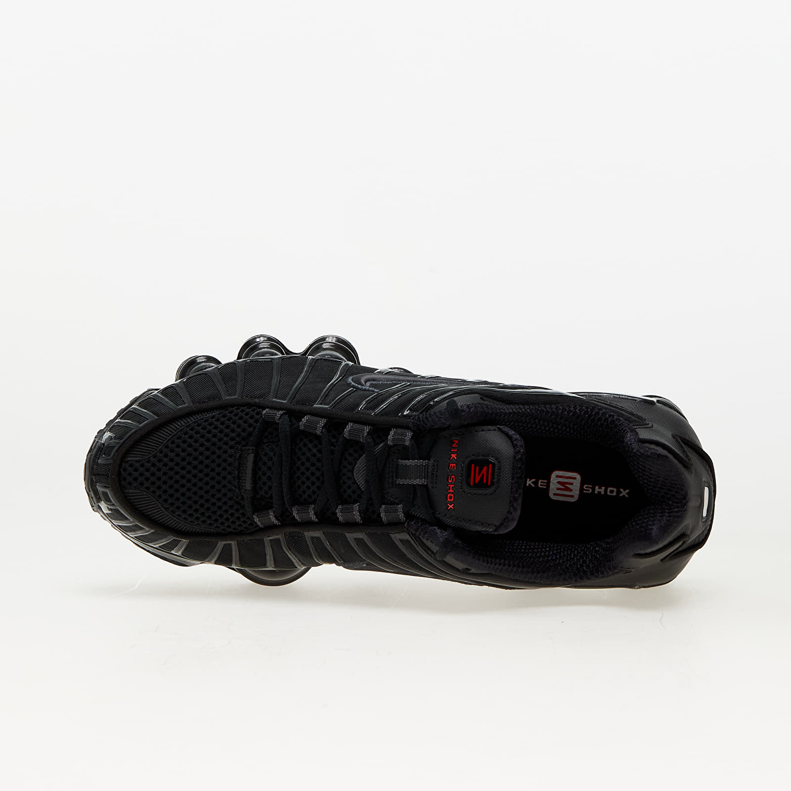 Damskie buty Nike W Shox TL Black/ Black-Mtlc Hematite-Max Orange | Queens