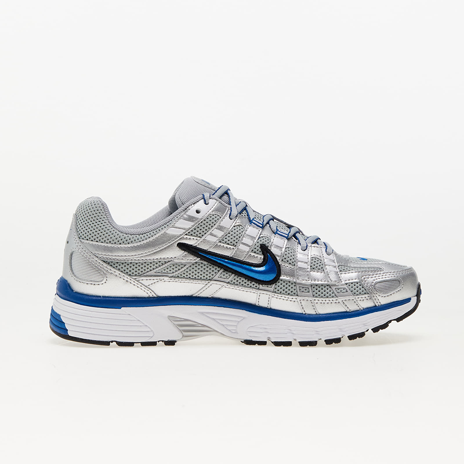 Zapatillas y zapatos de mujer Nike W P-6000 Metallic Silver/ Team Royal-White-Black