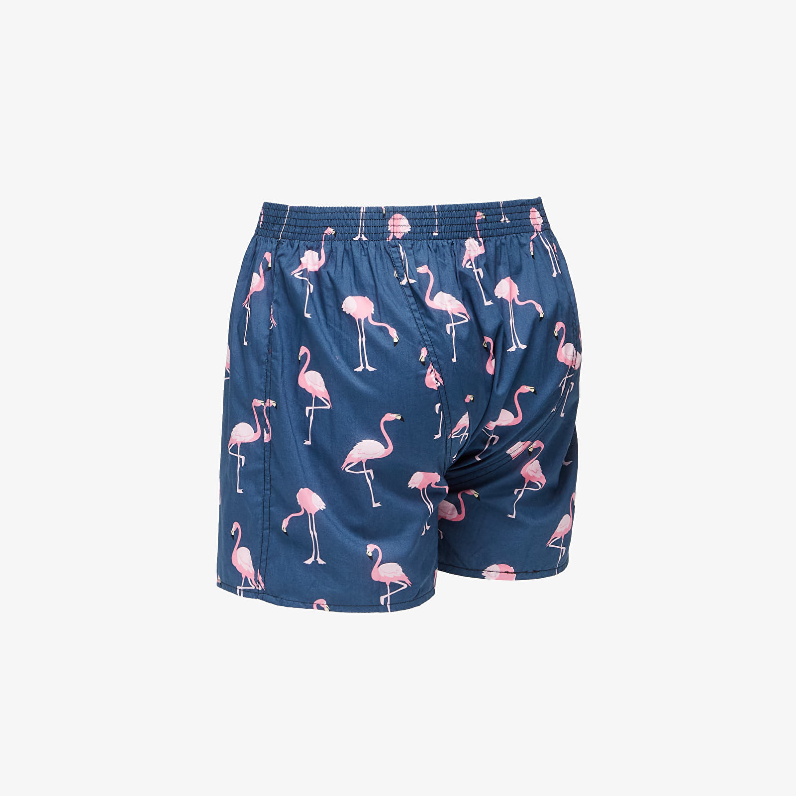 trunks Horsefeathers Manny Boxer Shorts Blue/ Flamingos Print - 1 | YEO