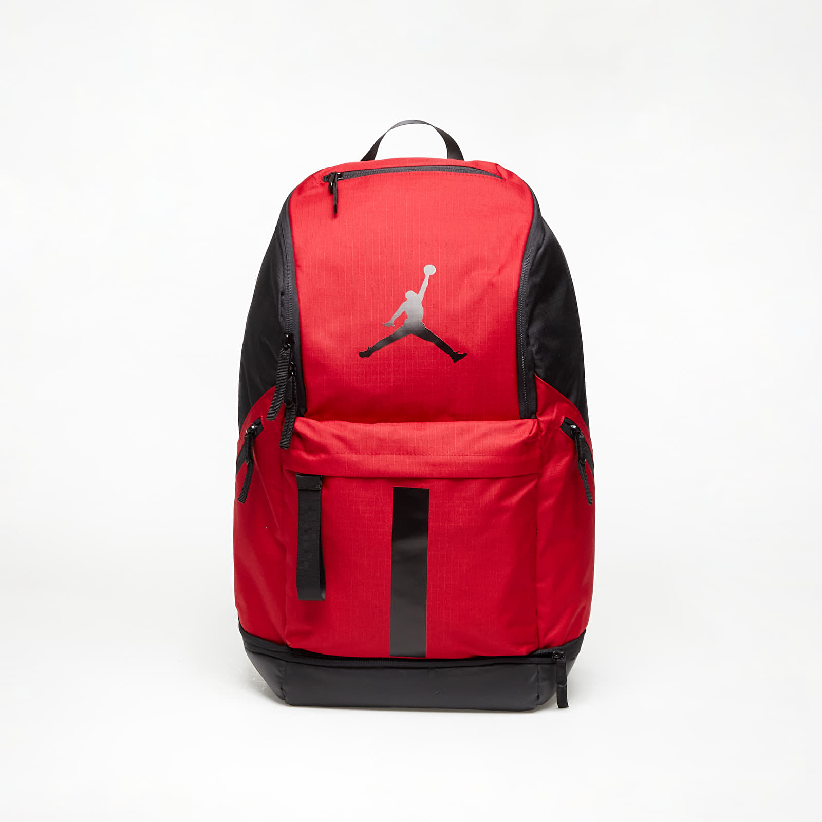 Red and black jordan top bookbag