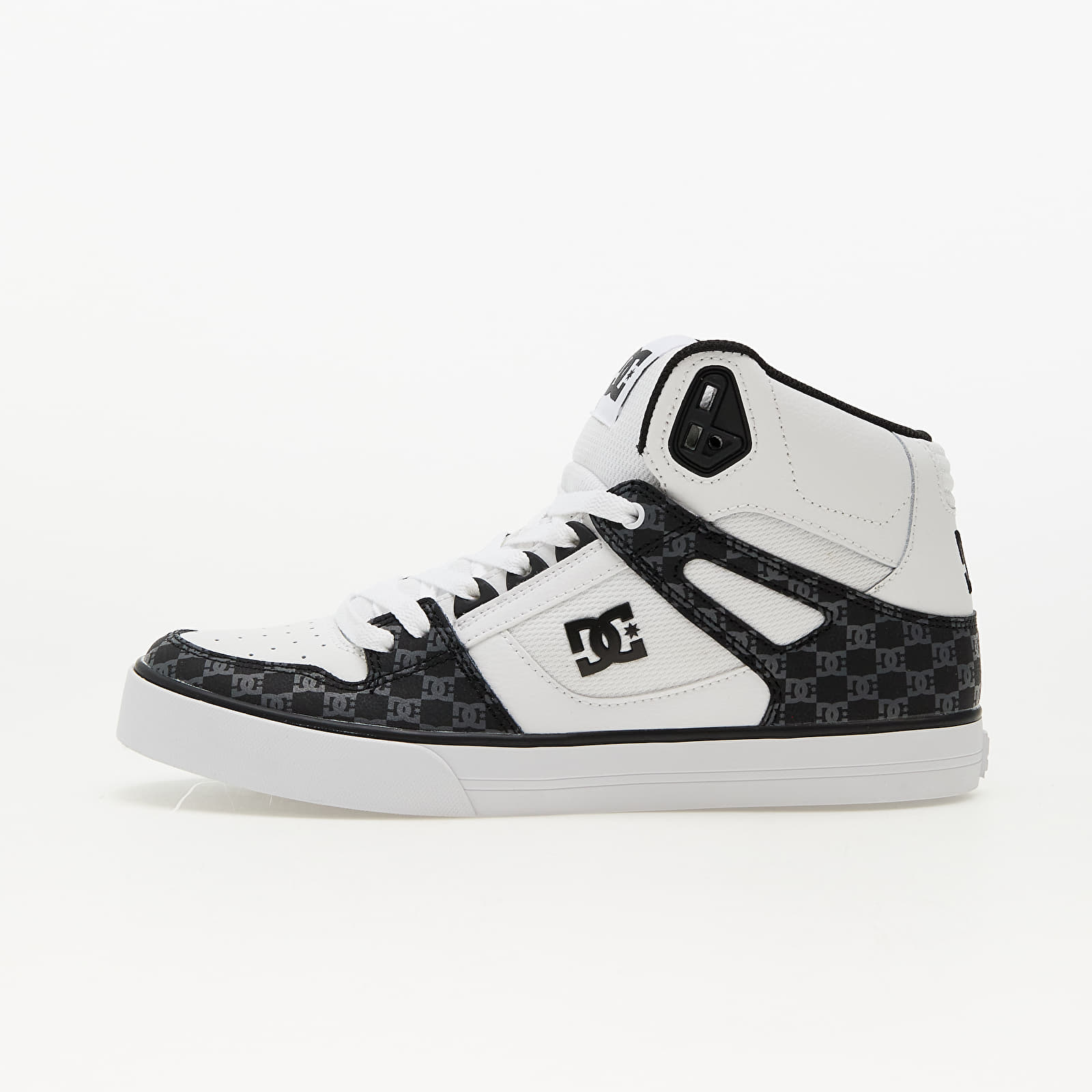 Men's sneakers and shoes DC Pure High-Top Wc Black/ White Monogram