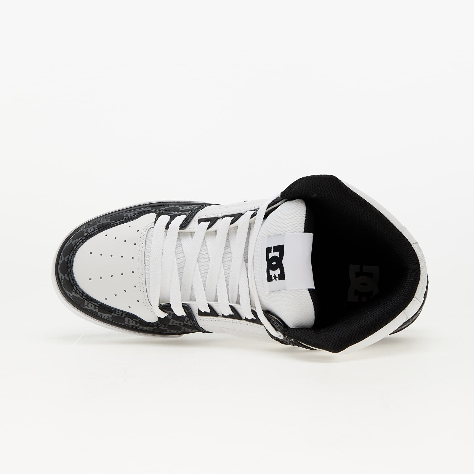 Men's sneakers and shoes DC Pure High-Top Wc Black/ White Monogram