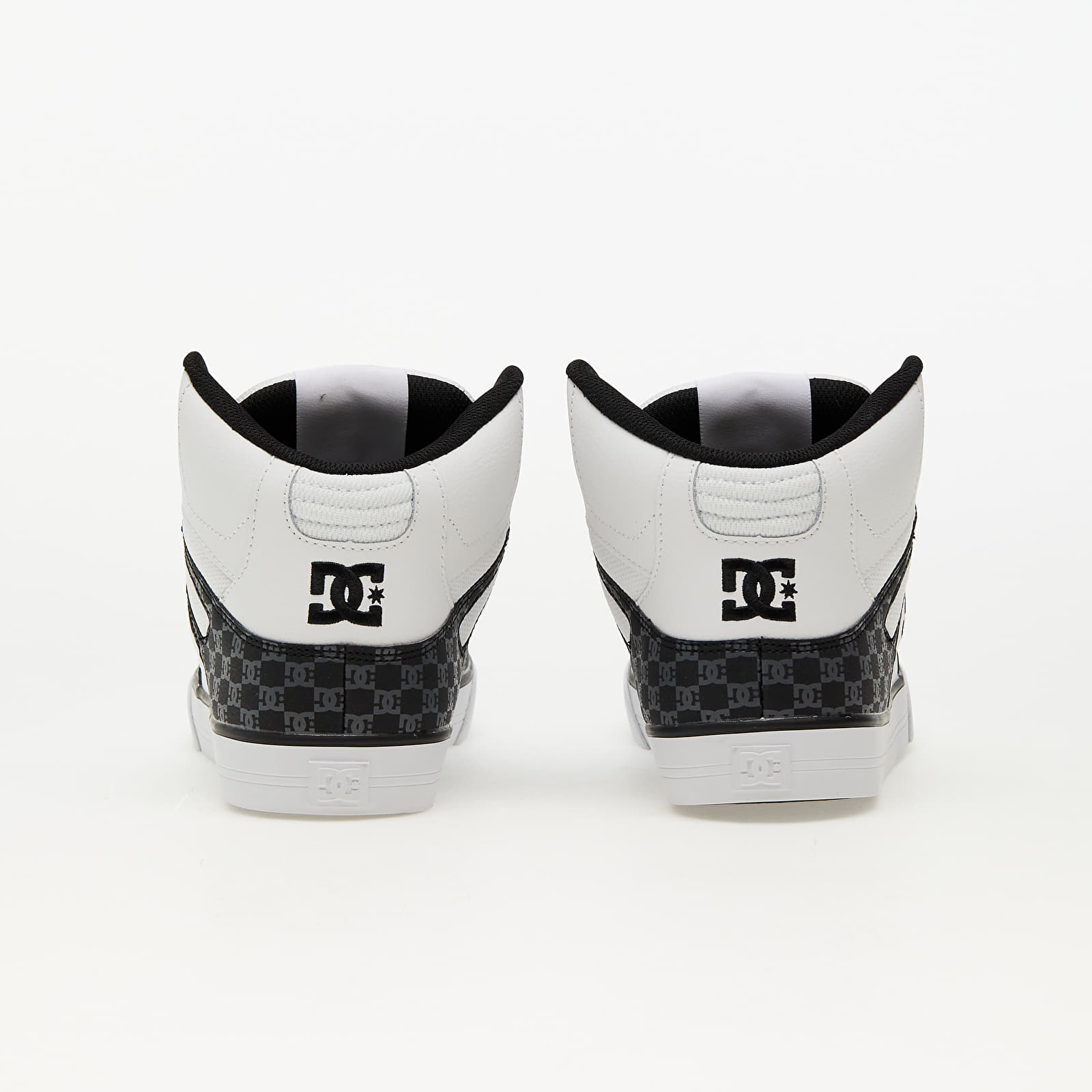 Men's sneakers and shoes DC Pure High-Top Wc Black/ White Monogram