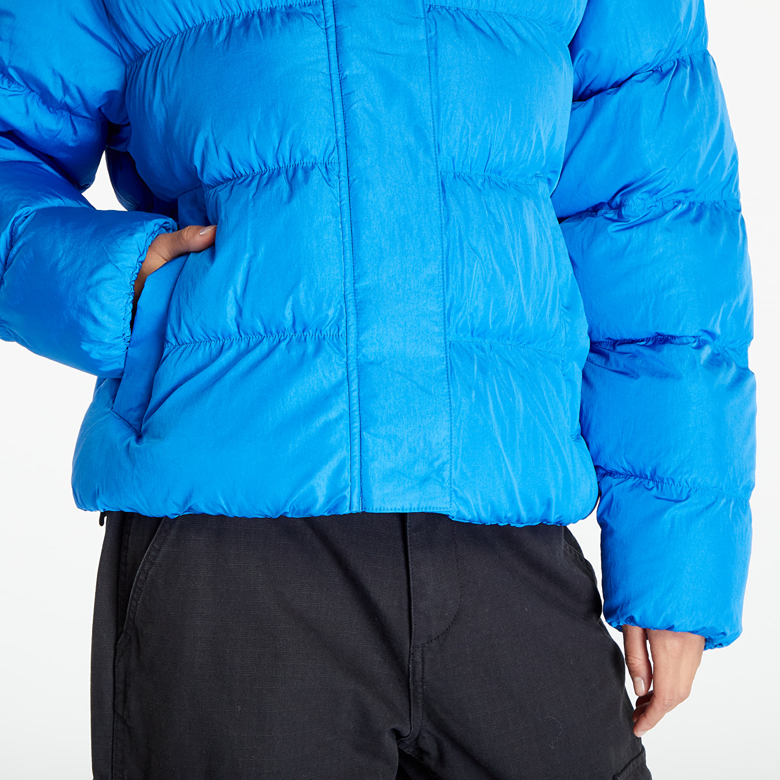 Jachetă adidas Short Vegan Puffer Jacket Blue Bird - 1 | YEO